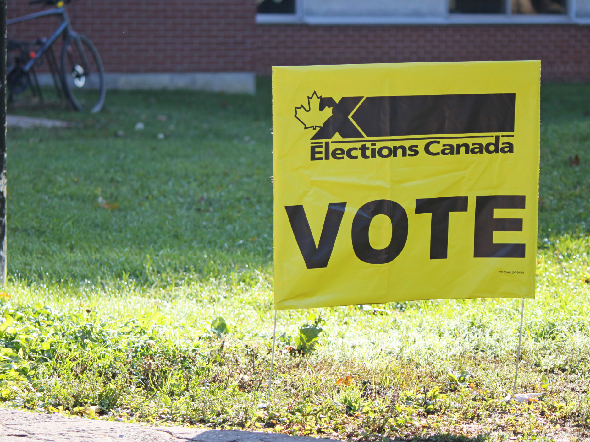 Election sign