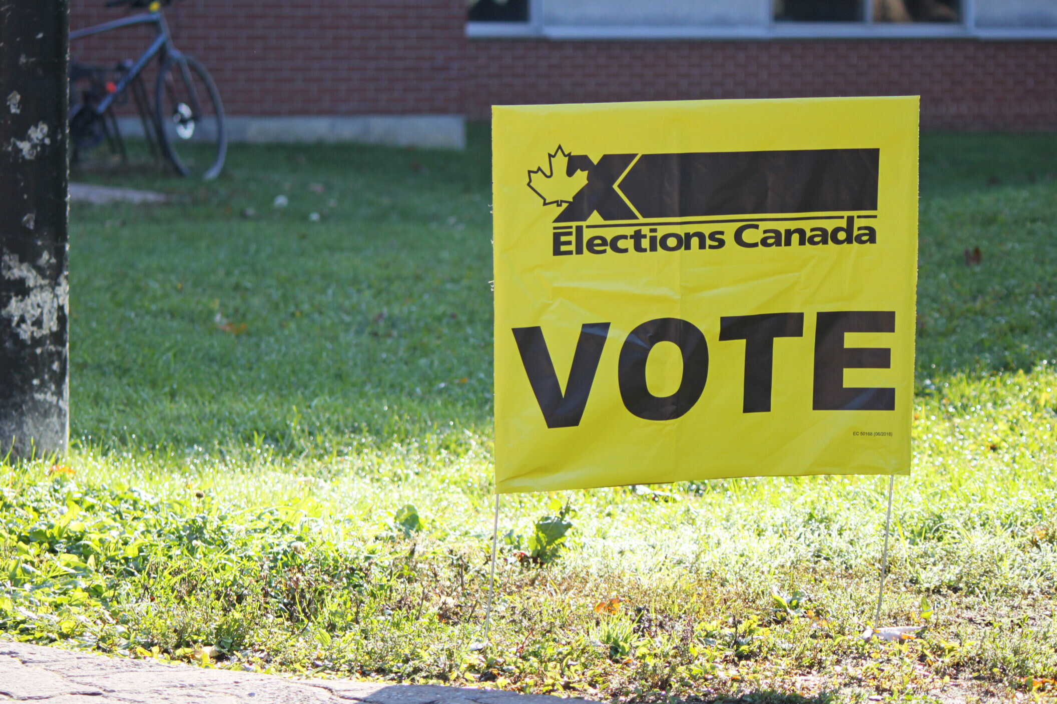 Election sign